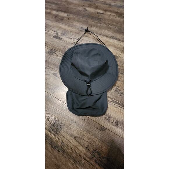 Mens Grey Swiss Tech Performance Size S/M Fishing Sun Beach Hat Cooling 2114 - Picture 8 of 8